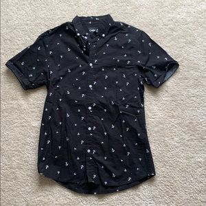 Black Carbon button down shirt